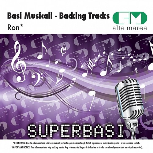 Basi Musicali: Ron (Backing Tracks) Alta Marea