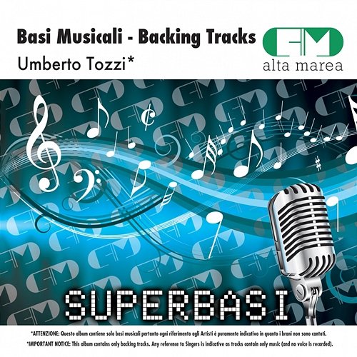 Basi musicali: Umberto tozzi (Backing tracks altamarea) Alta Marea