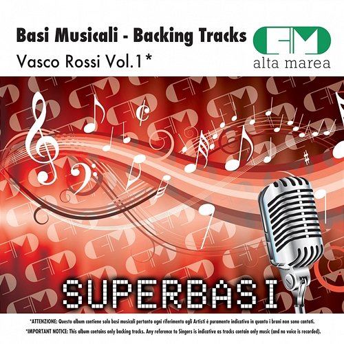 Basi Musicali: Vasco Rossi, Vol. 1 (Backing Tracks) Alta Marea