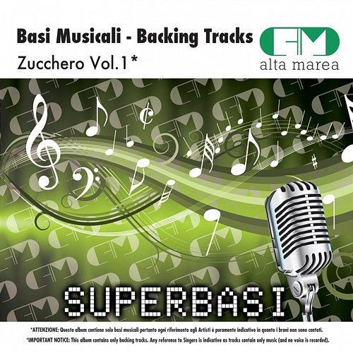 Basi Musicali: Zucchero, Vol. 1 (Backing Tracks) Alta Marea