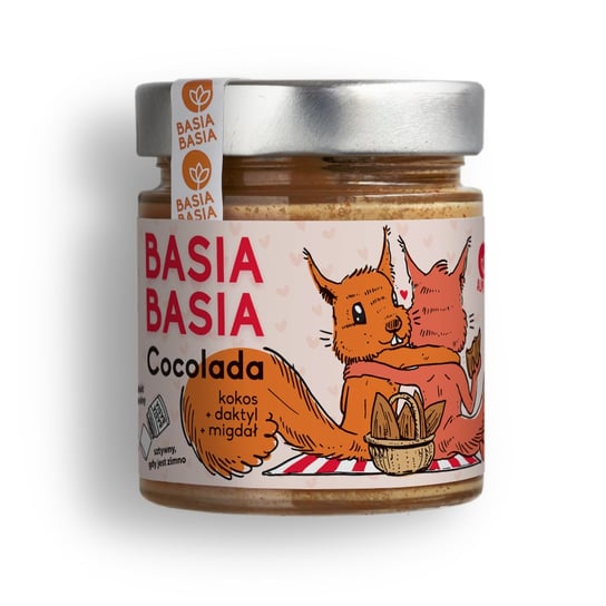 Basia Basia, krem Cocolada na bazie kokosa z daktylami, 210 g Alpi Hummus