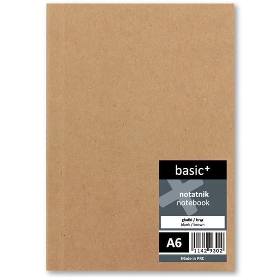 Basic+ Notatnik A6 GŁ N Basic