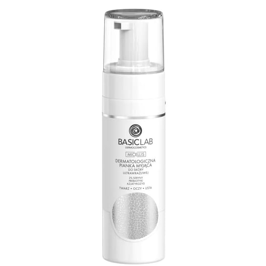 BasicLab, Dermatologiczna Pianka Myjąca Do Skóry Ultrawrażliwej, 150ml BasicLab