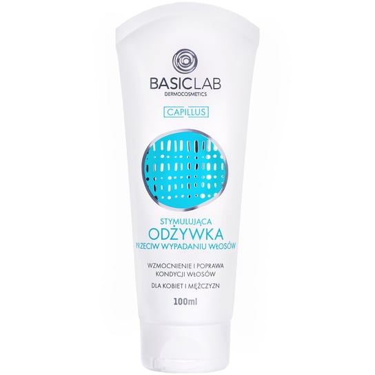 BasicLab, Odżywka przeciw wypadaniu włosów zniszczonych, regeneruje, wzmacnia i stymuluje wzrost | Pojemność: 100 ml BasicLab