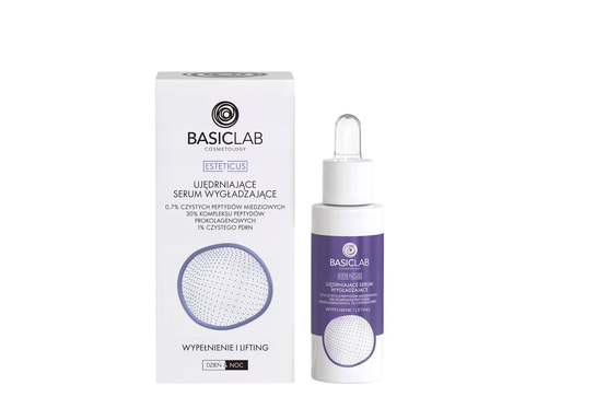 BasicLab, ujędrniające serum wygładzające, 30 ml BasicLab