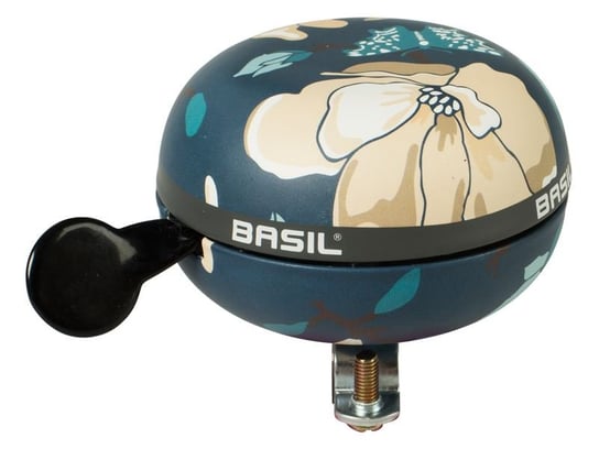 Basil, Dzwonek rowerowy, Big bell magnolia teal blue, 80 mm Basil