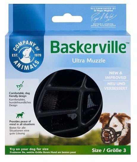 Baskerville Kaganiec Ultra-3 czarny Baskerville