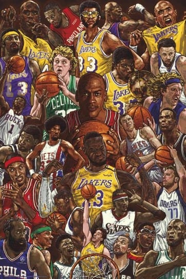 Basketball Superstars - plakat Grupoerik