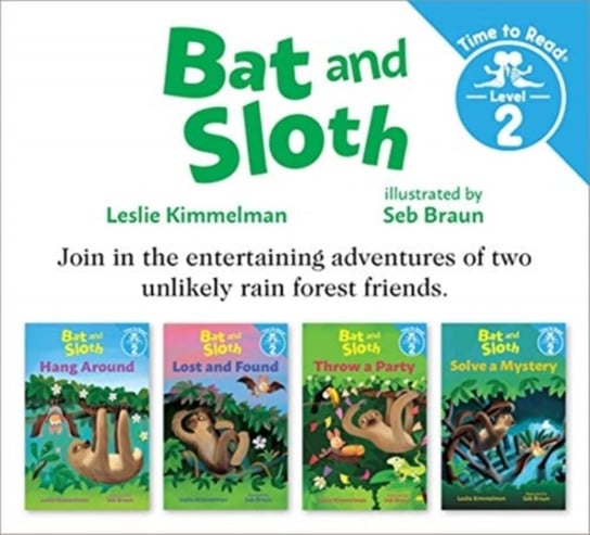 Bat & sloth set Leslie Kimmelman