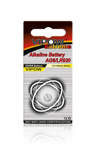 BAT0186 Bateria VIPOW EXTREME AG6  1szt/blist. Vipow