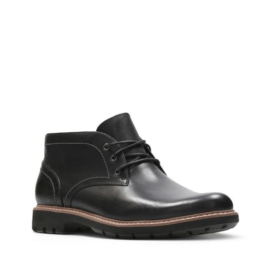 Batcombe Lo [black leather] - rozmiar 47 Clarks