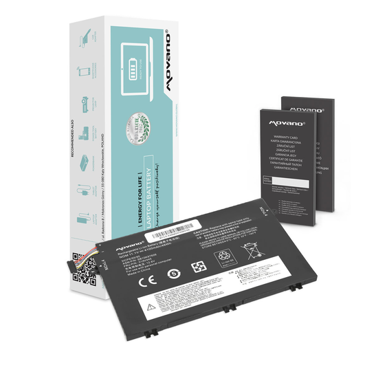 Bateria 01AV445 do Lenovo ThinkPad E14 E15 E480 E580 E590 Movano