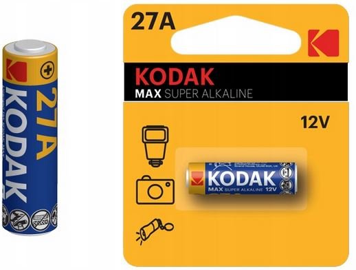 Bateria A27 KODAK Max Super Alkaline, 1 szt. Kodak