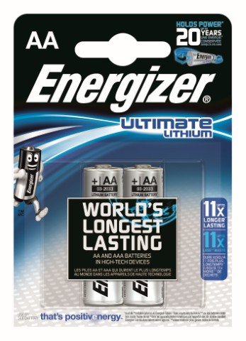 Bateria AA ENERGIZER L91, Li, 2 szt. Energizer