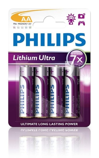Bateria AA PHILIPS Ultra FR6LB4A/10, Li, 1.5 V, 4 szt. Philips