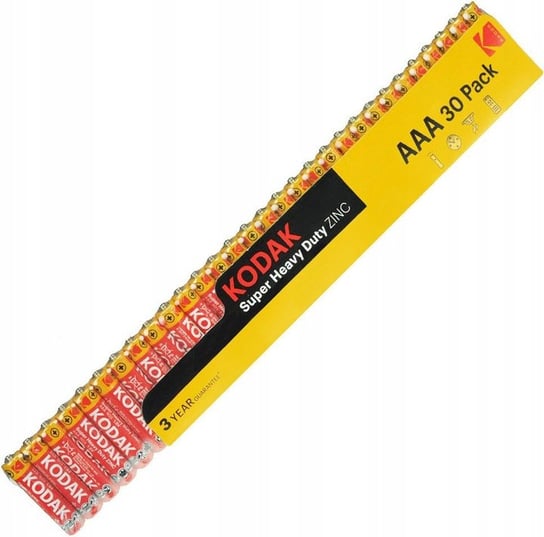 Bateria AAA KODAK Super Heavy Duty ZINC, 30 szt. Kodak