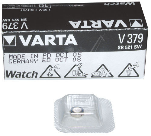 Bateria AG-0 V379 379 LR521 SR521 Varta Q Model