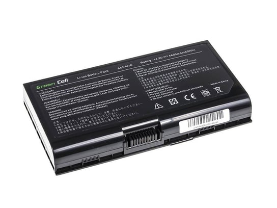 Bateria akumulator Green Cell do laptopa Asus A42-M70 M70 M70V X71 G71 X72 N70SV 14.8V Green Cell