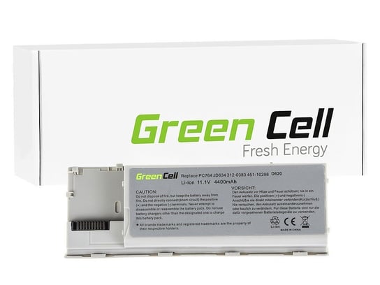 Bateria akumulator Green Cell do laptopa Dell Latitude D620 D630 D631 M2300 KD489 312-0383 11.1V 6 cell Dell