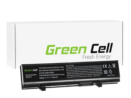 Bateria akumulator Green Cell do laptopa Dell Latitude E5400 E5500 E5410 11.1V 6 cell Green Cell