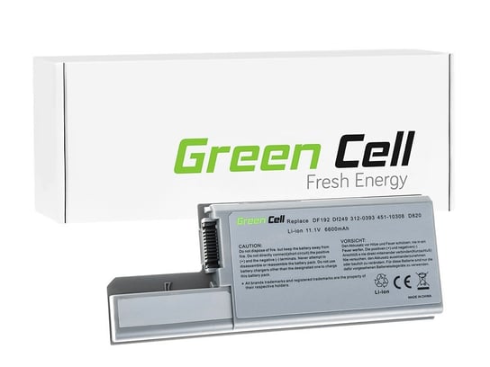 Bateria akumulator Green Cell do laptopa Dell Latitude XF410 YD632 D531 D531N D820 D830 11.1V 9 cell Green Cell