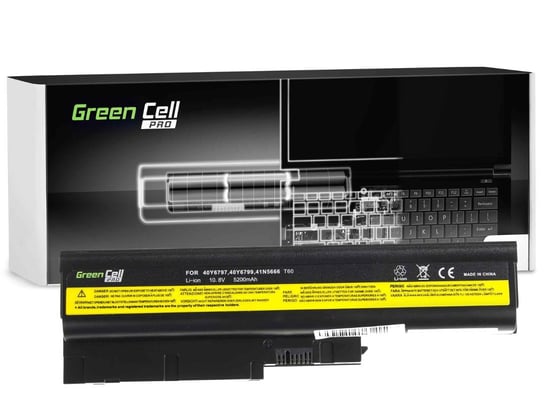 Bateria akumulator Green Cell do laptopa Lenovo IBM Thinkpad R500 SL400 SL500 42T4511 10.8V 6 cell Green Cell