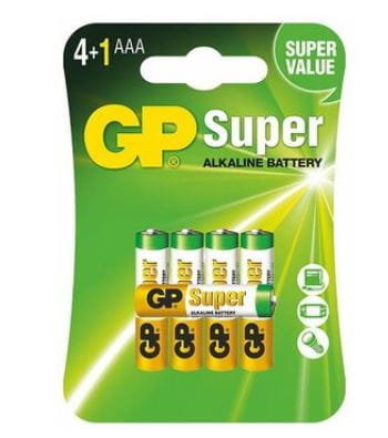 BATERIA ALKAICZNA LR3 GP baterie 5 szt blister GP Battery