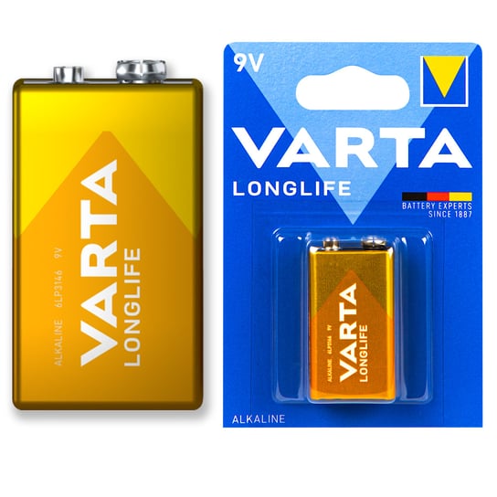 Bateria alkaliczna 9 V VARTA 6LR61, Zn/MnO2, 1 szt. Varta