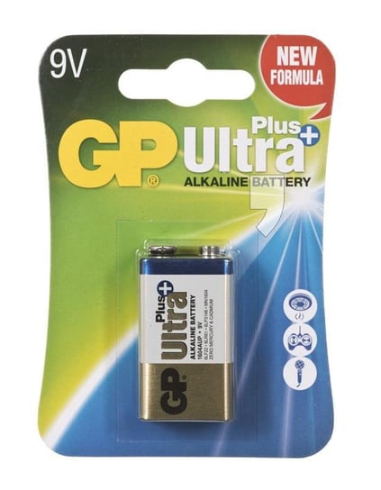 Bateria alkaliczna 9V GP BATTERY Ultra Plus 1604AUP-U1, 1 szt. GP Batteries