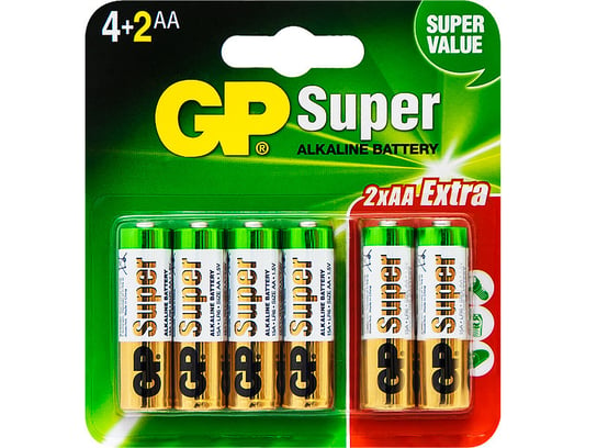 Bateria Alkaliczna Aa 1.5 Lr6 Gp Super BLISTER