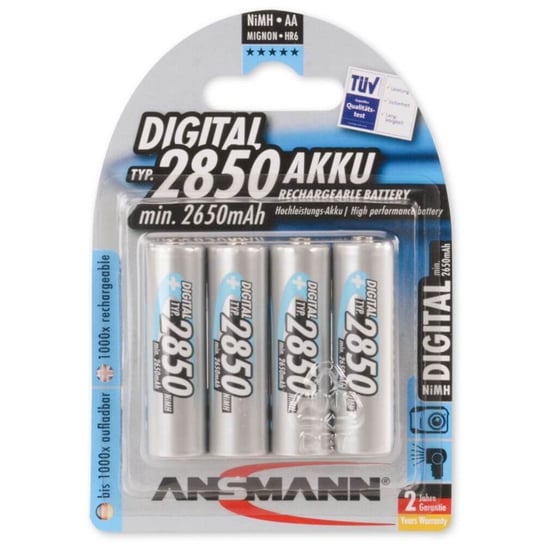 Bateria alkaliczna AA ANSMANN Ni-MH, 4 szt. Ansmann