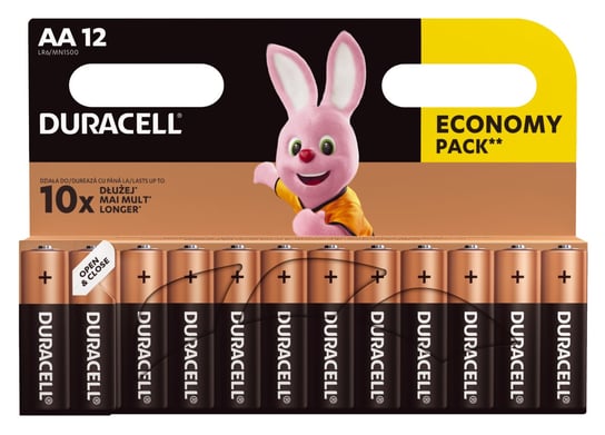 Bateria Alkaliczna Aa Duracell Lr6/Mn1500, 12 Szt. Duracell
