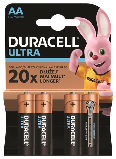 Bateria alkaliczna AA DURACELL Turbo, 4 szt. Duracell