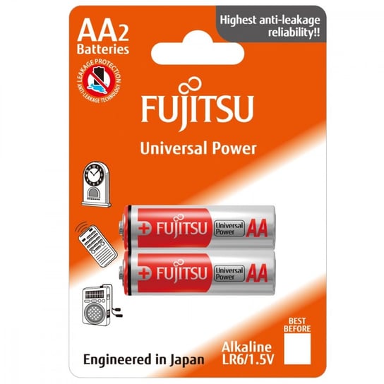 Bateria alkaliczna AA FUJITSU LR6(2B) FU, 2 szt. Fujitsu