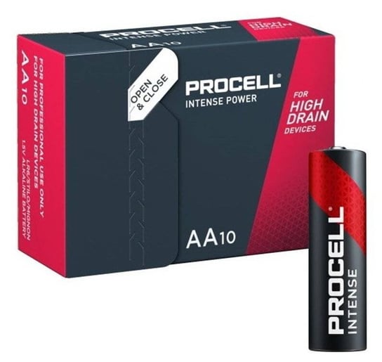 Bateria alkaliczna AA/LR6 Duracell Procell INTENSE 10 szt. Duracell