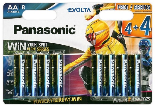 Bateria alkaliczna AA PANASONIC Evolta Spider Man, 8 szt. Panasonic