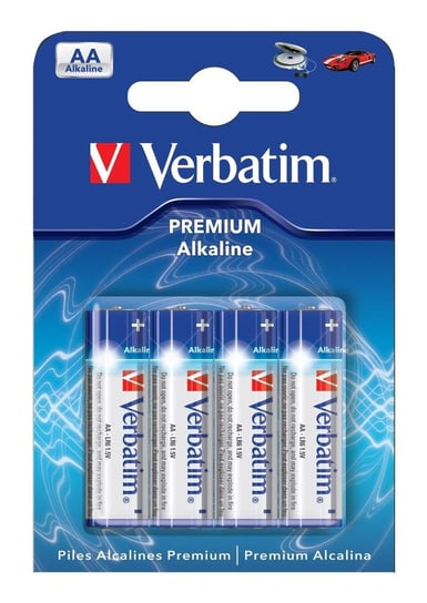 Bateria alkaliczna AA VERBATIM, 4 szt. Verbatim