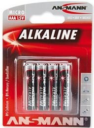 Bateria alkaliczna AAA ASNMANN Red, 4 szt. Ansmann