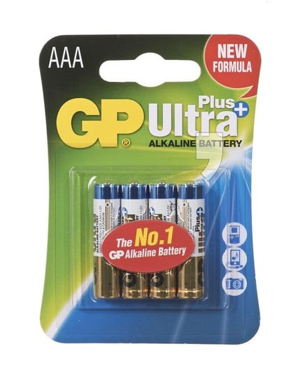 Bateria alkaliczna AAA GP BATTERY 24AUP-U4, 1.5 V, 4 szt. GP BATTER
