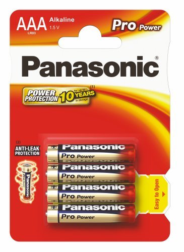 Bateria alkaliczna AAA PANASONIC Alkaline Pro Power, 4 szt. Panasonic