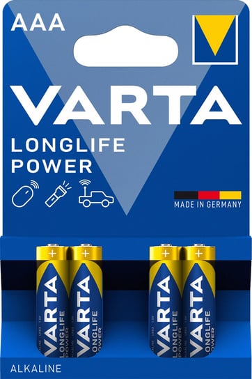 Bateria alkaliczna AAA VARTA High Energy 4903, 1300 mAh, 4 szt. Varta