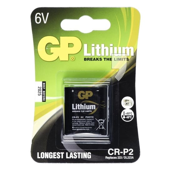 Bateria alkaliczna CR-P2 GP BATTERY Lithium CRP2-U1 GP Battery