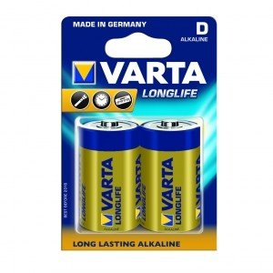 Bateria alkaliczna D VARTA Longlife BAVA 4120LONG, 2 szt. Varta