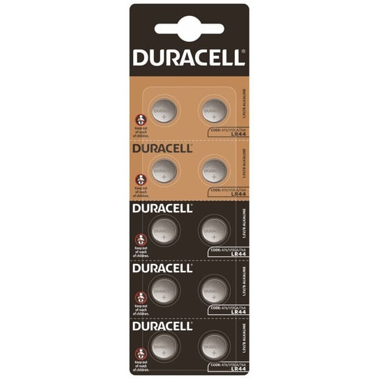 Bateria alkaliczna Duracell HSDC G13 / LR44 / A76 / L1154 / 157 - 10 szt. Duracell