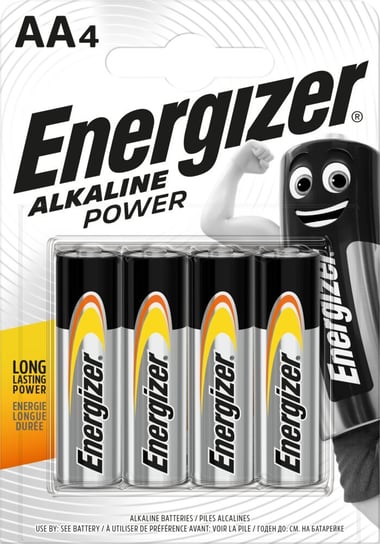 Bateria Alkaliczna Energizer 1,5V Aa E91, 4 Szt. Energizer