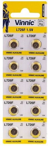 Bateria alkaliczna G2/LR59 VINNIC, 10 szt. Vinnic