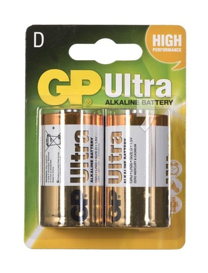 Bateria alkaliczna LR-20 GP BATTERY Ultra 13AU, 2 szt. GP Battery