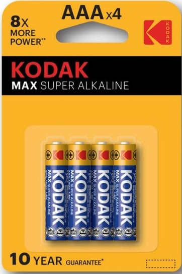 Bateria alkaliczna LR03/AAA KODAK Max Alkaline 30952812, 4 szt. Kodak