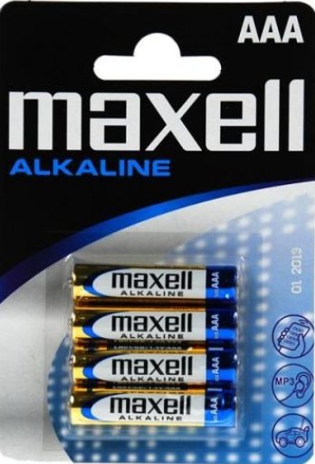 Bateria alkaliczna LR03/AAA MAXELL Alkaline, 4 szt. Maxell