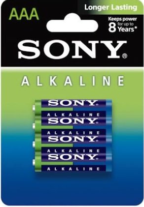 Bateria alkaliczna LR03/AAA SONY Blue Alkaline AM4L-B4D, 4 szt. Sony
